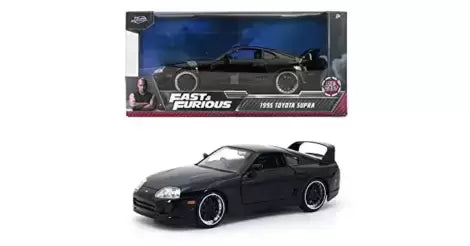 Toyota Supra 1995 neagra - 1/24 Jada