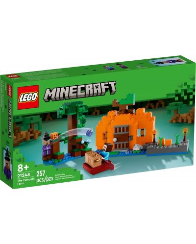 LEGO Minecraft 21248 - Ferma de dovleci (257 piese)