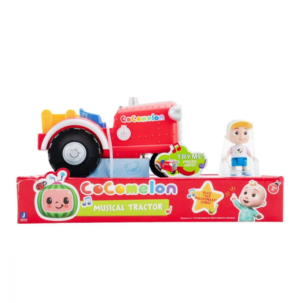 Tractor muzical cu Figurina JJ CoComelon