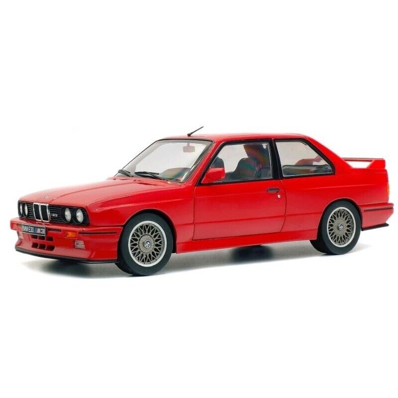 BMW E30 M3 rosu - 1/18 Solido