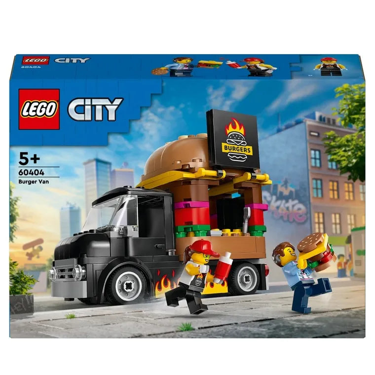 LEGO City 60404 - Toneta de burgeri (194 piese)