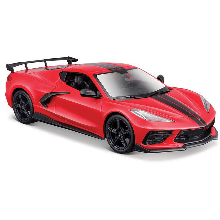 Chevrolet Corvette Stingray Coupe 2020 rosu - 1/24 Maisto