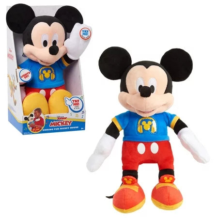 Jucarie de plus Mickey Mouse Disney Singing Fun 30cm