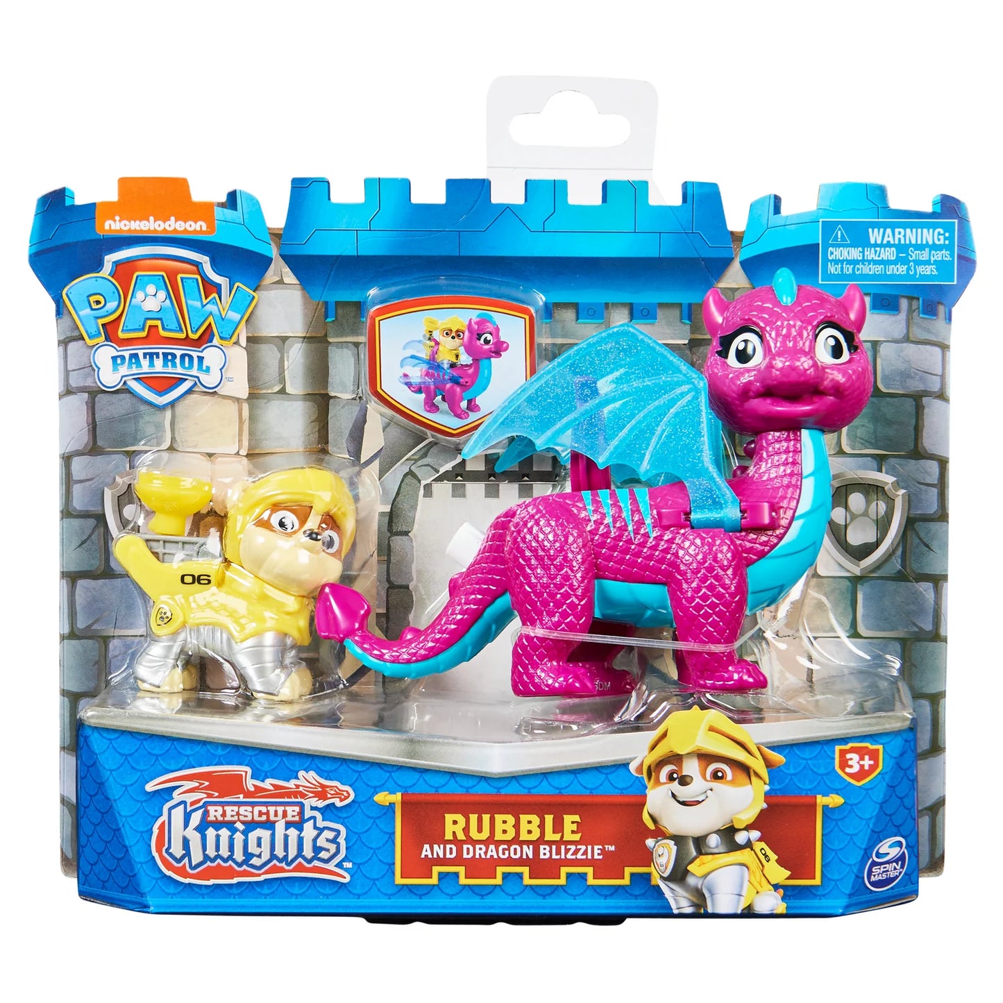 Paw Patrol - Rubble si Dragonul Blizzie