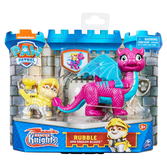 Paw Patrol - Rubble si Dragonul Blizzie