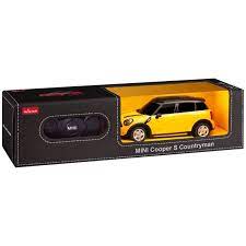 Masinuta cu telecomanda Mini Cooper S Countryman galben - 1/24 RASTAR