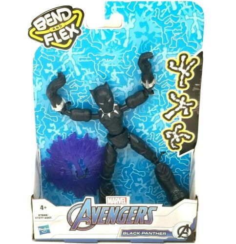 Figurina Black Panther 15cm Bend and Flex - Hasbro