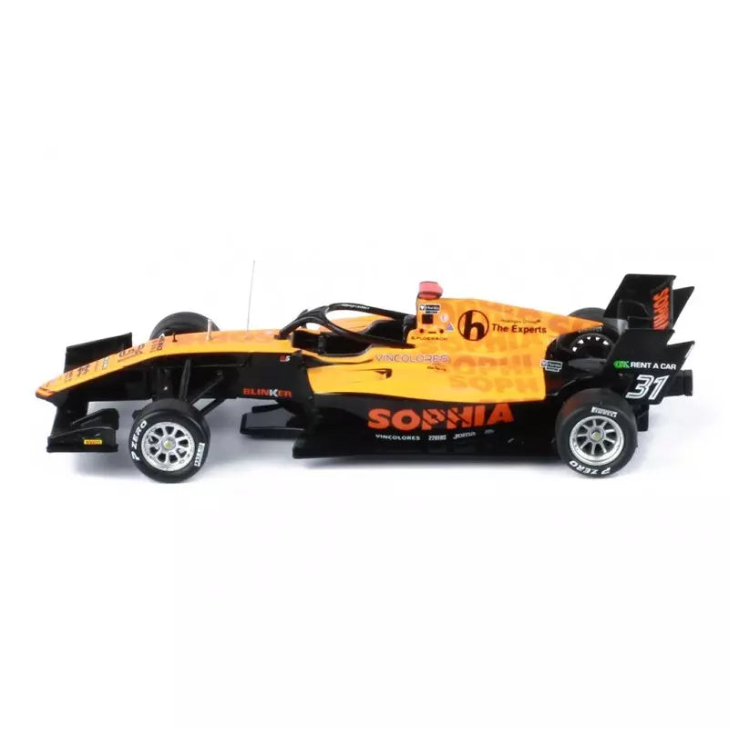 Formula Dallara F3 #31 Barcelona GP 2020 cu vitrina plexiglass - 1/43 IxoModels