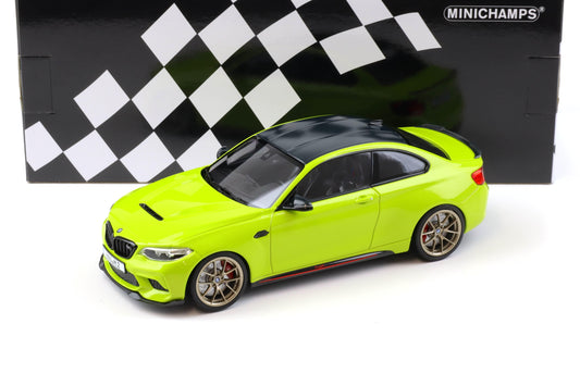 BMW M2 CS 2020 verde - 1/18 Minichamps