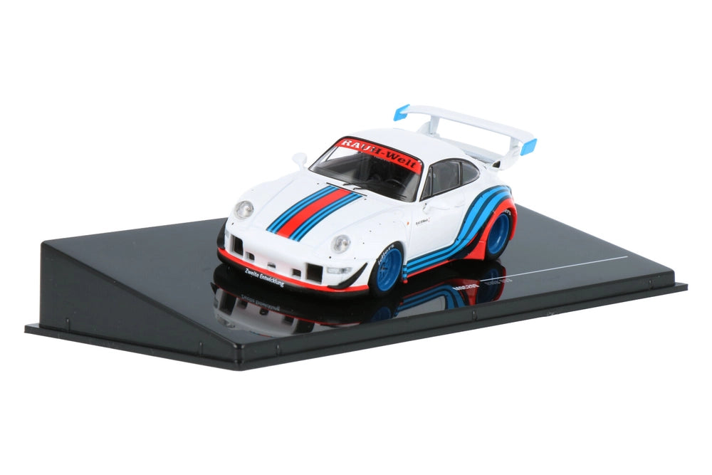 Porsche RWB 993 Moc 209 cu vitrina plexiglass - 1/43 Ixo Models