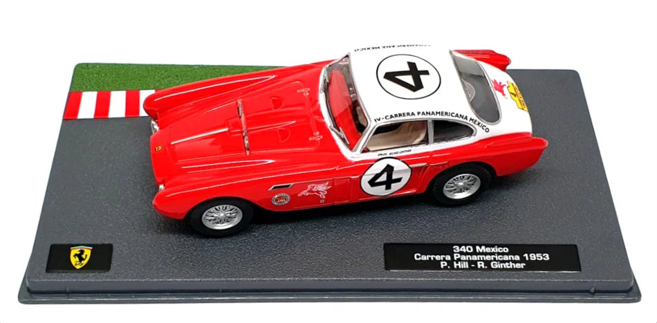 Ferrari 340 Mexico Carrera Panamericana 1953 cu vitrina plexiglass - 1/43 Altaya