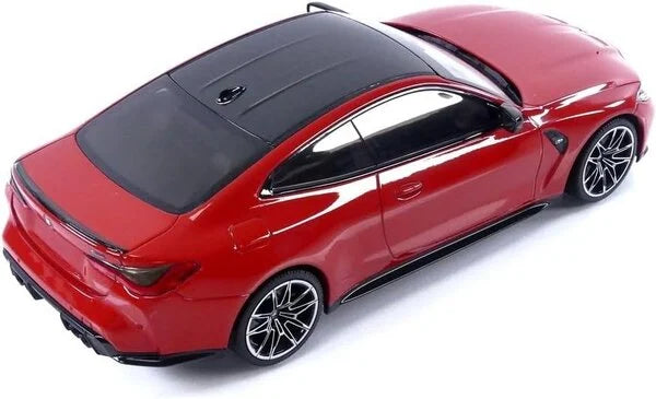 BMW M4 2020 rosu/negru 1/720 pcs - 1/18 Minichamps