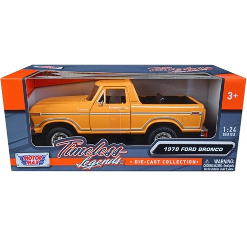 Ford Bronco 1978 galben - 1/24 Motormax