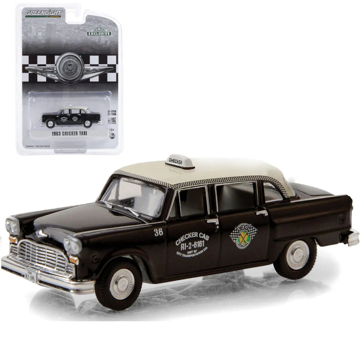 Checker Taxi 1963 - 1/64 Greenlight