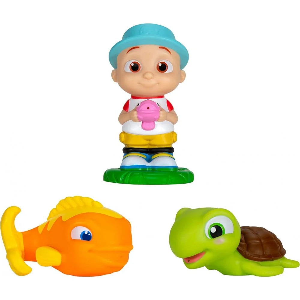 Set 3 figurine de baie Cocomelon - Bath Squirters