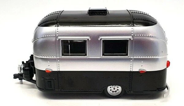 Rulota Airstream 16 Bambi negru/argintiu - 1/24 Greenlight