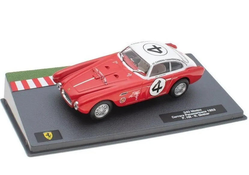 Ferrari 340 Mexico Carrera Panamericana 1953 cu vitrina plexiglass - 1/43 Altaya