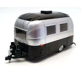 Rulota Airstream 16 Bambi negru/argintiu - 1/24 Greenlight