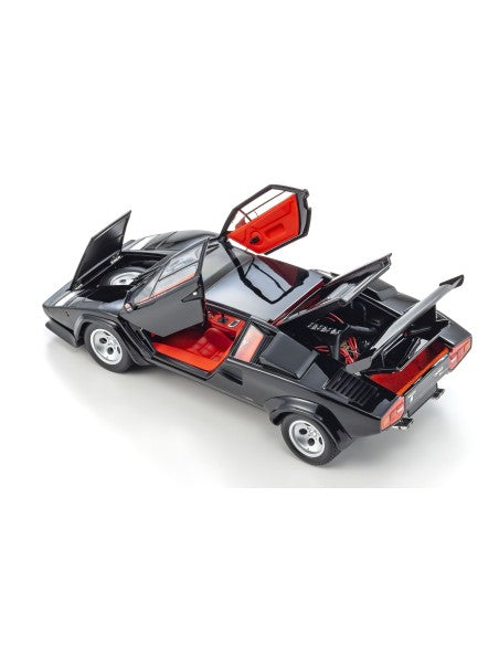 Lamborghini Countach LP 5000 quattrovalvole negru - 1:18 Kyosho