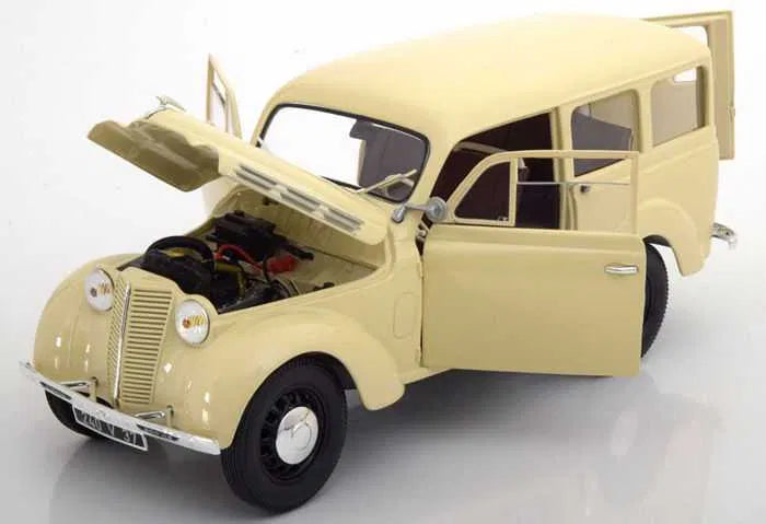 Renault Break 300 kg Juvaquatre 1951 ivory - 1/18 NOREV