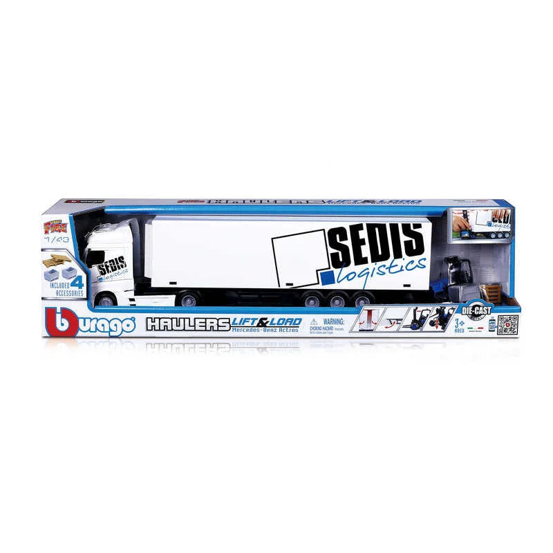 TIR - Mercedes Actros SEDIS Logistics - 1/43 Bburago