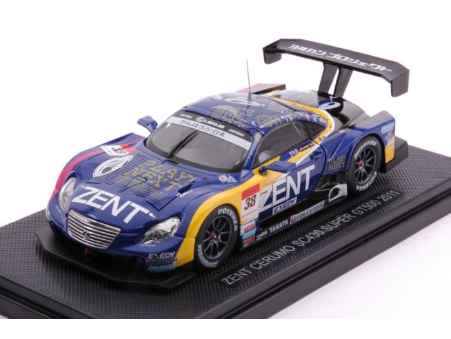 Lexus Zent Cerumo SC430 Super Gt500 2011 #38 cu vitrina - 1/43 Ebbro