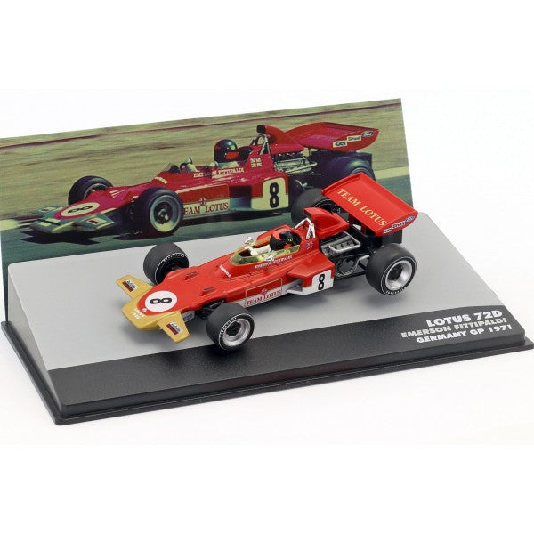 Lotus 72D Emerson Fittipaldi Germany GP 1971 - 1/43 Altaya