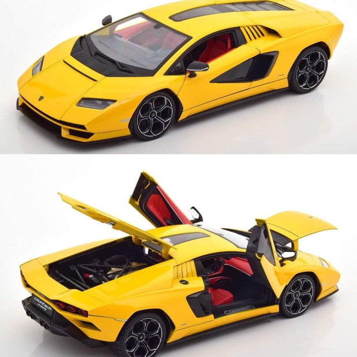 Lamborghini Countach LPI 800-4 galben - 1/18 Maisto