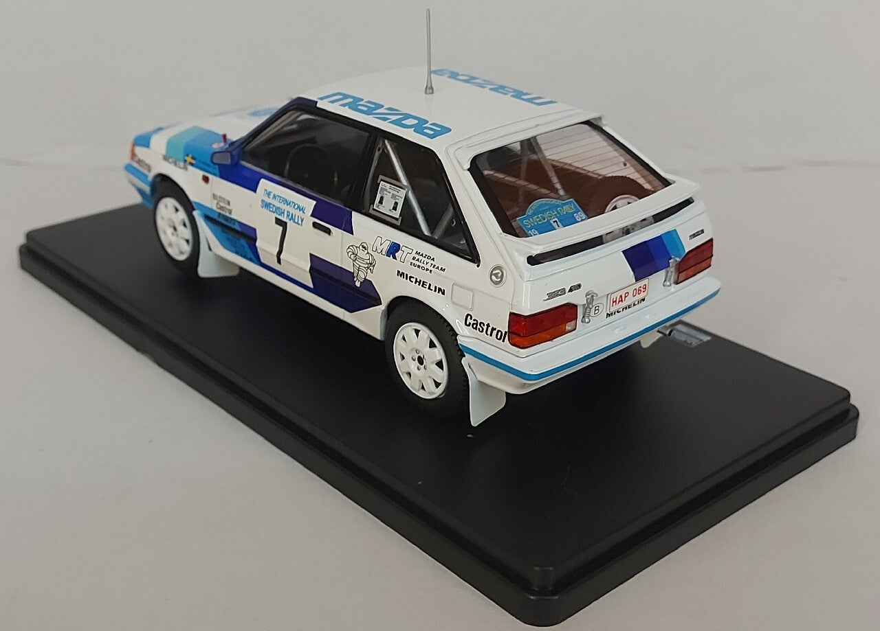 Mazda 323 4wd Swedish Rally 1989 - 1/24 Altaya