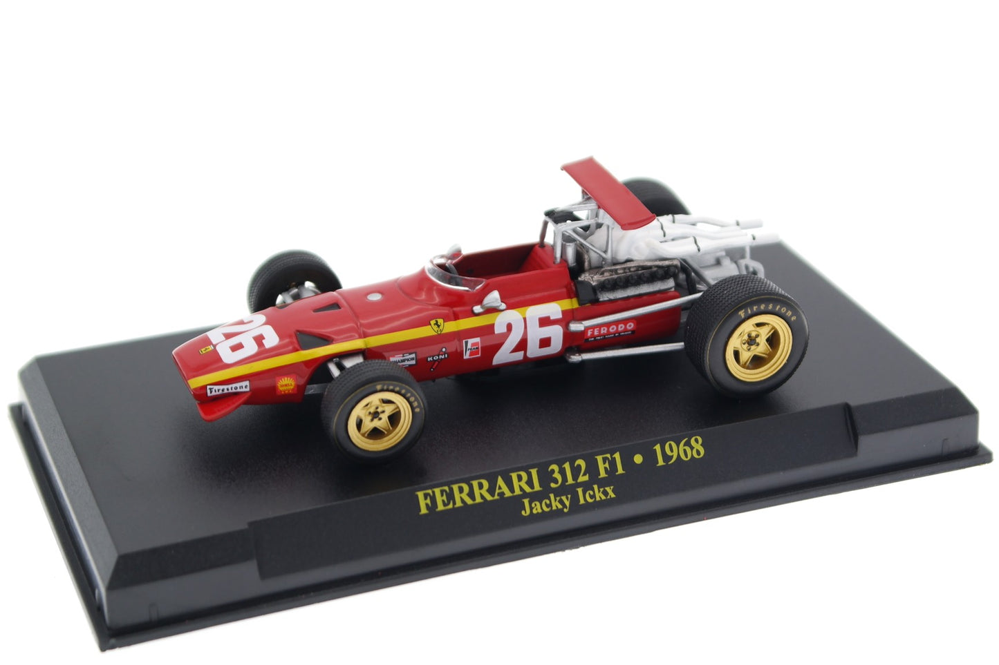 Ferrari 312 F1 1968 Jacky Ickx #26 - 1/43 Altaya