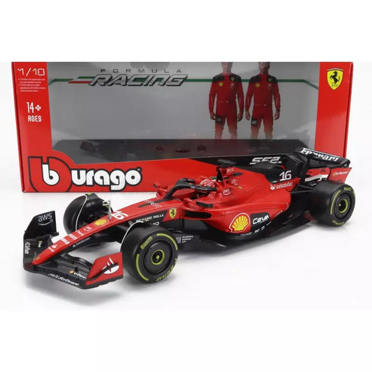 Formula 1 SF-23 Charles Leclerc 2023 #16 - 1/18 Bburago