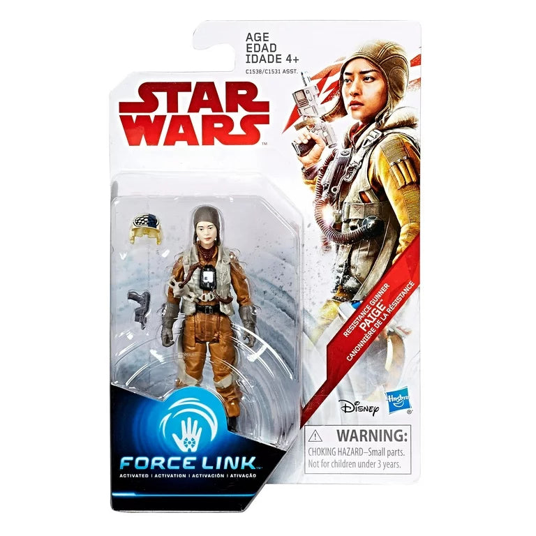 Figurina Star Wars Resistance Gunner Paige Force Link 9.5 cm