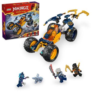 LEGO NINJAGO 71811 - Vehiculul de teren ninja al lui Arin (267 piese)