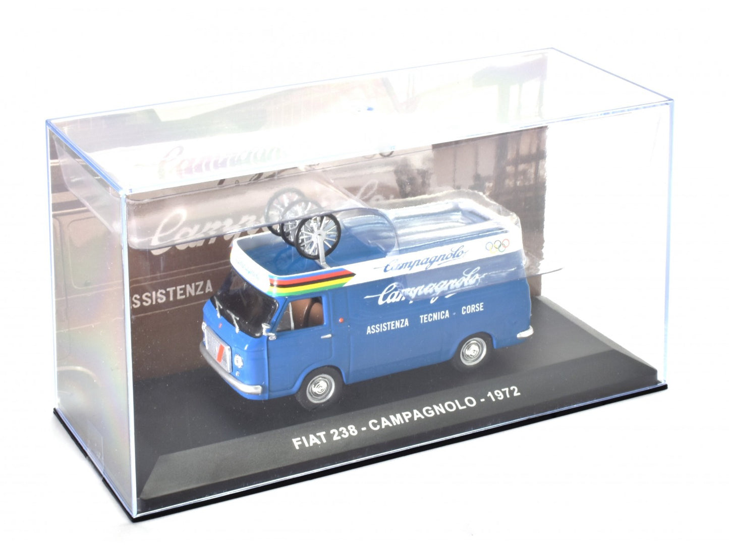 Fiat 238 - Campagnolo 1972 cu vitrina plexiglass - 1/43 Altaya