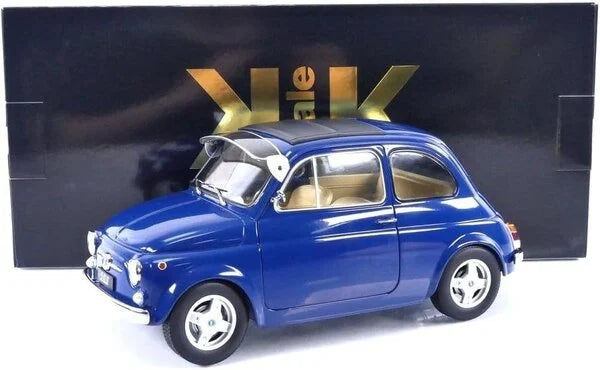 Fiat 500 F 1968 Custom albastru - 1/12 KK-Scale