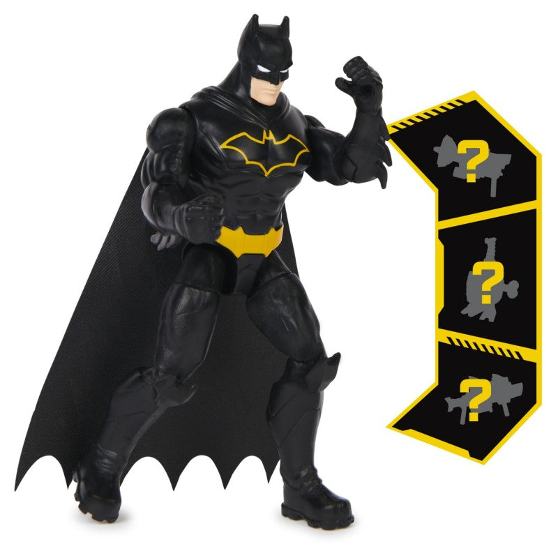 Figurina articulata Batman 10cm cu 3 accesorii surpriza