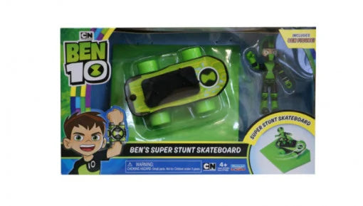 Figurina cu skateboard Ben 10 Super Stunt