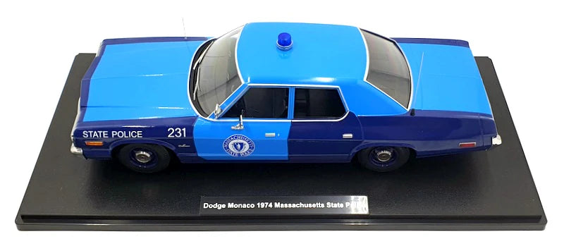 Dodge Monaco 1974 Massachusetts State Police  - 1/18 KK-Scale