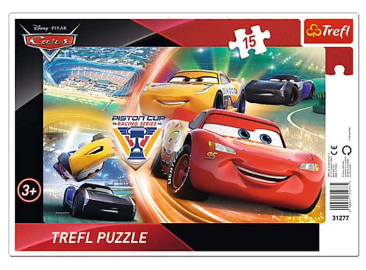 Puzzle Trefl - Cars ( 15 piese )