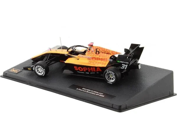 Formula Dallara F3 #31 Barcelona GP 2020 cu vitrina plexiglass - 1/43 IxoModels