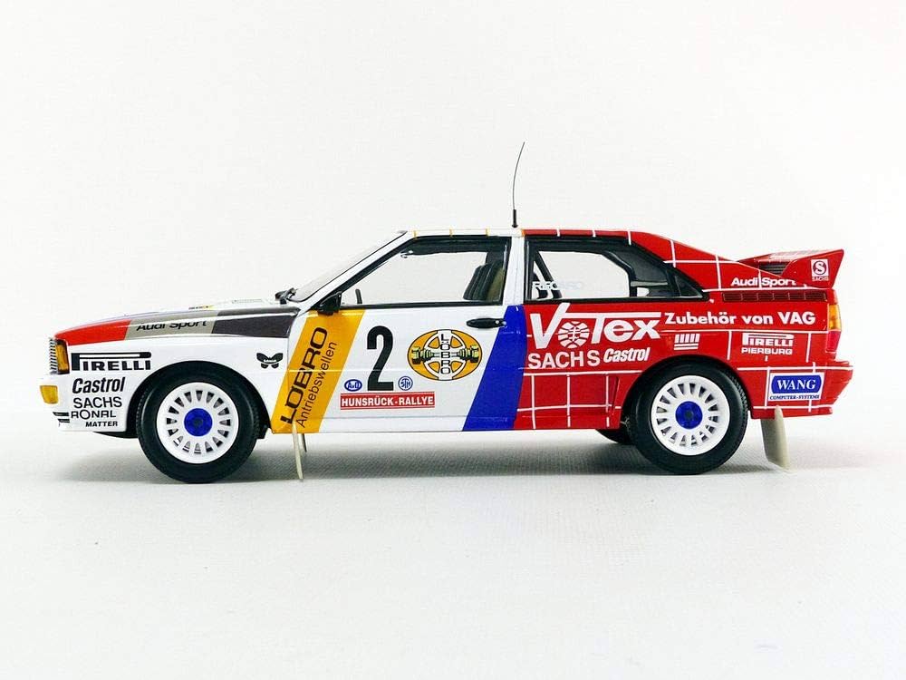 Audi Quattro A2 Schmidt Motorsport - Winners int.avd/sth Hunsruck Rallye 1984 1/300pcs - 1/18 Minichamps