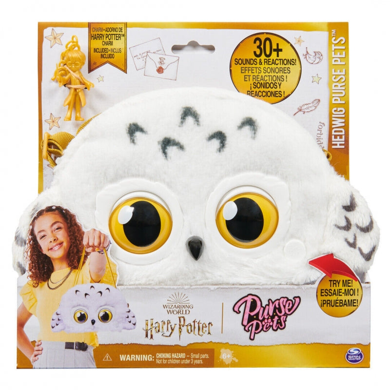 Geantuta interactiva Purse Pets Bufnita Hedwig - Spin Master