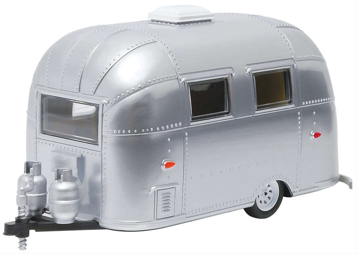 Rulota Airstream 16 Bambi argintie - 1/24 Greenlight