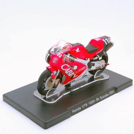 Motocicleta Honda VTR 1000-8h Suzuka 2001 - 1/18 Altaya