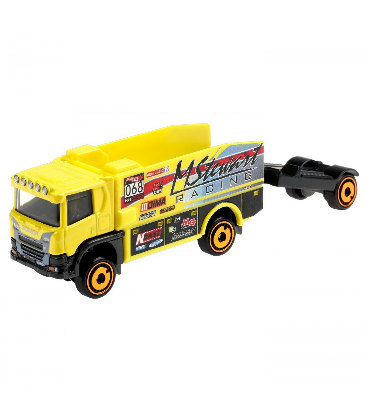 Camion Hot Wheels Scania Rally Truck - 1/64 HW