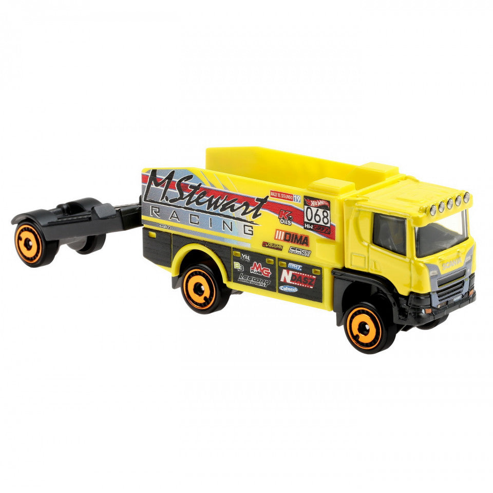 Camion Hot Wheels Scania Rally Truck - 1/64 HW