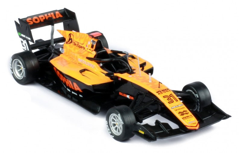 Formula Dallara F3 #31 Barcelona GP 2020 cu vitrina plexiglass - 1/43 IxoModels