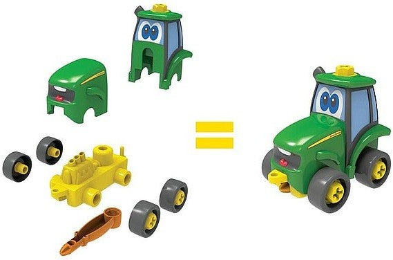 Tractor John Deere - Construiti un prieten Johnny