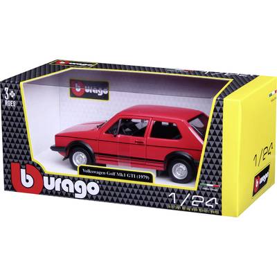 Volkswagen VW Golf Mk1 GTI (rosu) - 1/24 Bburago