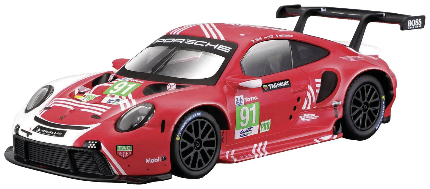 Porsche 911 RSR LM 2020 rosu/alb - 1/24 Bburago